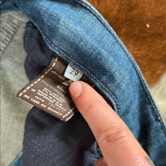 Women's Blue Jeans - Picture 3 of 4